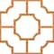 Ekena Millwork 33W x 33H x 14T Small Bradley Decorative Fretwork Wood Ceiling Panels, Cherry CELW33X33X0250BRDCH - alternate 8